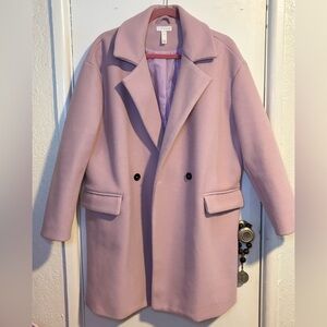 Leith Light Pink Winter Coat